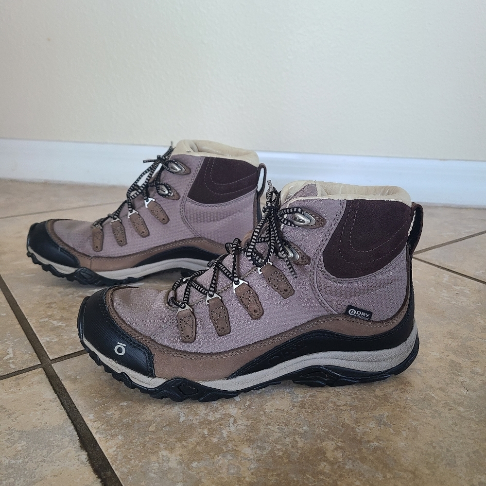 Oboz Juniper Mid BDry Hiking Boots, women's size 8